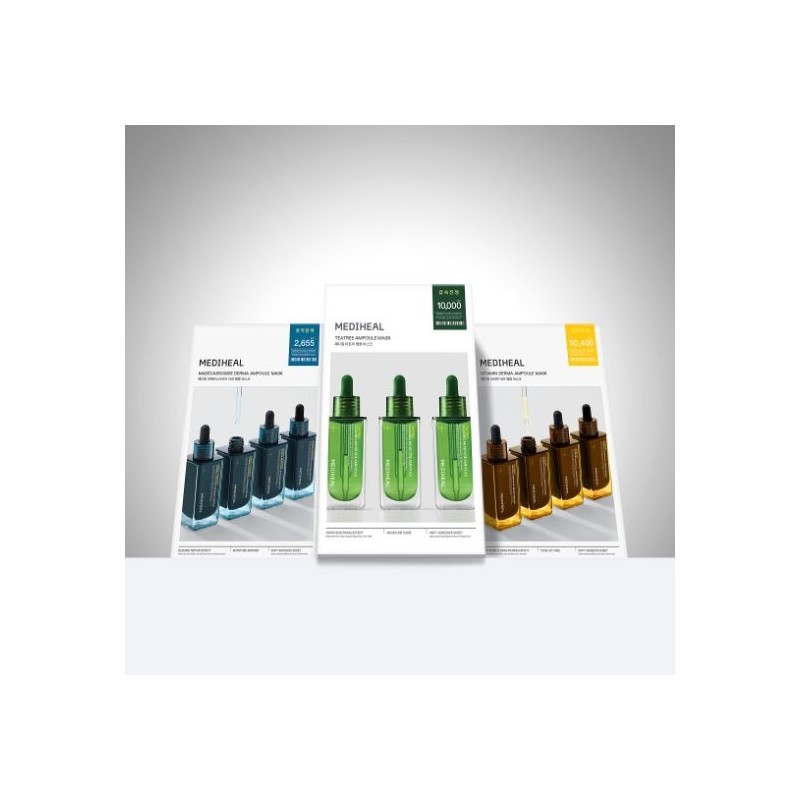 Mediheal Vitamin Derma Ampoule Mask 10 Sheets / 메디힐 비타민