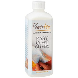 Powertex 1 x Easycoat Glossy Glue Varnish 250 g Transparent 250 g