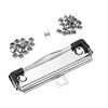JNALFG Clipboard, Hardware, Clips, Hanging Holes, Rubber Feet, Office, School,