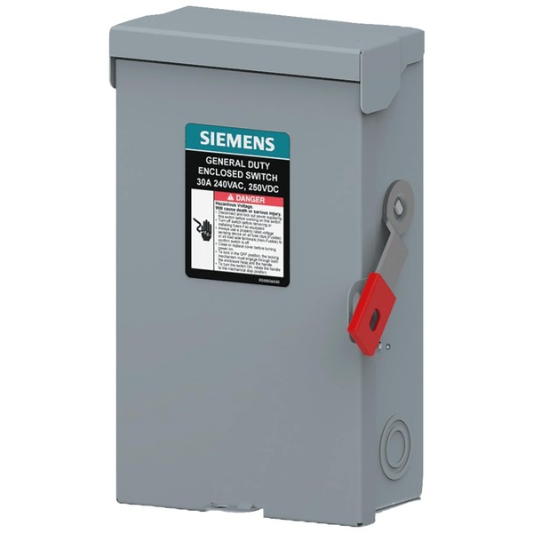 Siemens LNF221RLLA 30-Amp, 2-Pole, 240V General Duty Max Series Enclosed