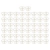 Okuyonic Animal Shape Paper Clips, Metallic Paper Clips, Golden Butterflies,