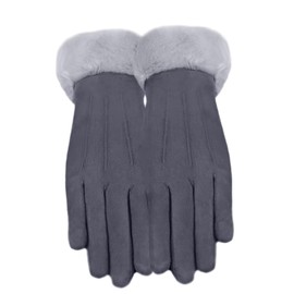 volumoon Winter Gloves, Ski Gloves, Women's Cycling Gloves, Waterproof, Warm Touchscreen Running, Outdoor Gloves, Thermal Cycling Gloves, Motorcycling, Riding Gloves, Women's Winter (Grey)