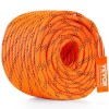VEVOR Arborist Tree Climbing Rope Double Braid Polyester 3/8" x