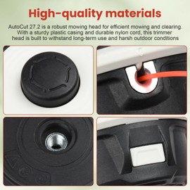 2PACK String Trimmer Head AutoCut 27-2 Compatible with Stihl FS85 FS90 FS90r FS70r FS55 FS55r FS56rc FS91R FS100RX FS110 FS120 FS130 FS131 FS240 String Trimmer Replace Parts, Bump Head (10x1.0 LHF)