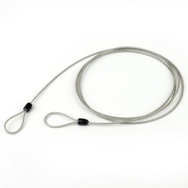 2M Wire Cable for Locking Devices Locking Device Cable 2ea