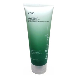 Anua Heartleaf Quercetinol Pore Deep Cleansing Foam150ml Limpieza Profunda Poros Calma Piel Todo Tipo Día Noche