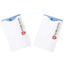 RFID BLOCKING PAYPASS CREDIT DEBIT CARD PROTECTOR ID THEFT PROTECTION SLEEVE (2 PACK)