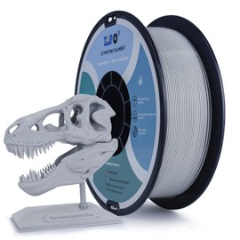 ZIRO PLA Filament 1.75mm,3D Printer Filament PLA PRO Basic Color Series 1.75MM Total 4KG(8.8lbs), Dimensional Accuracy +/- 0.03mm,Gray(1KG X 4 Spools Pack)