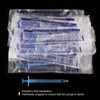 SAICOOS 36 Pack 1ml Sterile Polypropylene Plastic Syringe with Measurement,