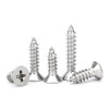 M4 x 80mm Flat Head Wood Self Tapping,Sheet Metal Screws,Phillips
