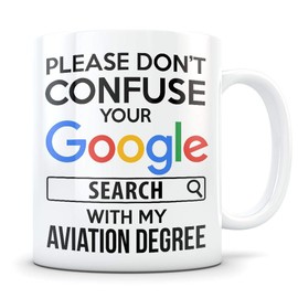 Aviation gift, aviation mug, aviation mechanic gifts, pilot gift, pilot mug, aviation graduation, aviation degree, aviation student