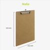 ACROPAQ Clipboard A4 Wood - Easy to Stay Organised -