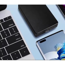 Portable External Hard Drive 1TB Storage Expansion HDD USB 3.0 USB (BLUE1TB)