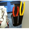 Kozuchi SP-G2 Black Floor Leather Pliers Holder for 8 Inches,