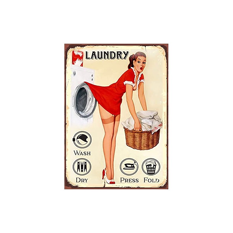 Vintage Style Retro Metal Plaque Wall Sign - Plq253