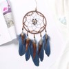 MOONFLY Dream Catcher Handmade Traditional Feather Dreamcatcher Hanging Home Wall