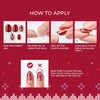 KISS imPRESS Holiday Press On Nails Almond, ‘Wrap Me Up’,