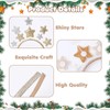 LUYANFX Star Headband, Glitter Stars Headband for Women and Girls,