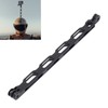 Helmet Extension Arm Black 250MM Aluminum Alloy Hollow Action Camera