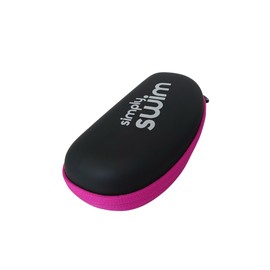 Simply Swim Soft Touch Swim Goggle Case Pink