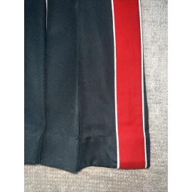 DeMoulin Bros Vintage Stansbury Uniforms Male Size 26 W 28 I Marching Band Pants Black and Red
