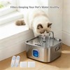 Dog Water Fountain Filters Fit for WF120/WF160/DYSJ01 Pet Water Fountain