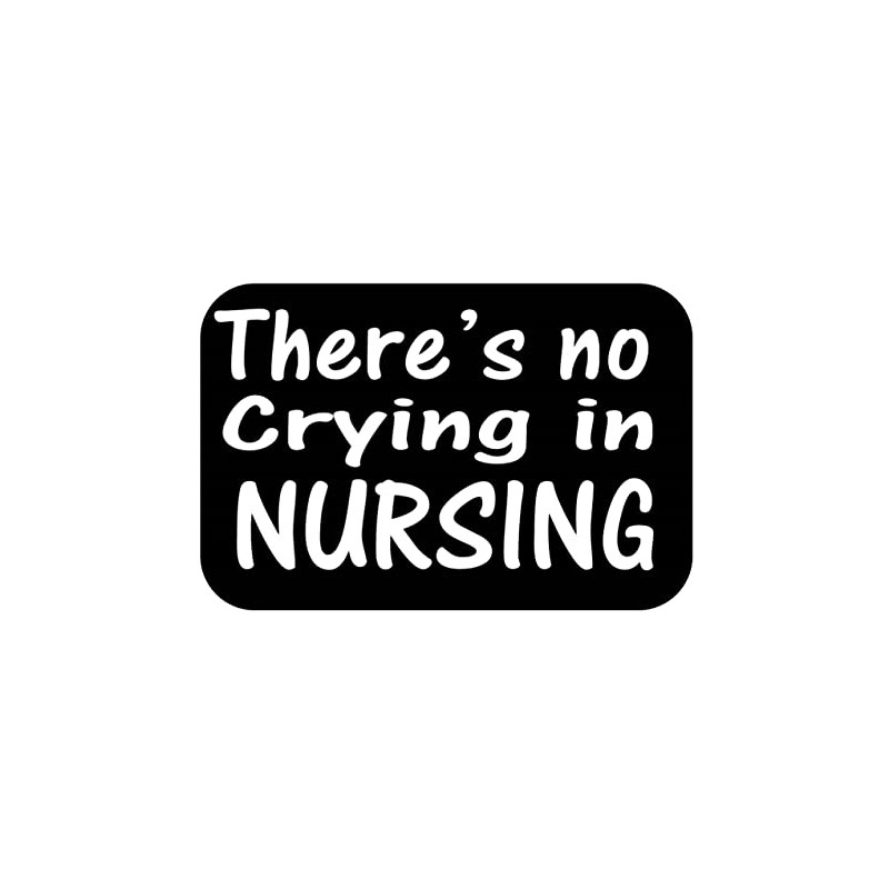 ThatLilCabin - There is NO Crying in Nursing AS797 6"