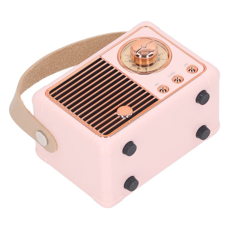 Portable Bluetooth Speaker Mini Compact Wireless Retro Support Radio Program