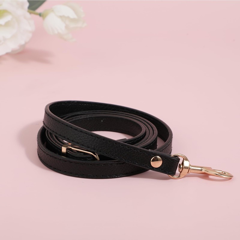 Leather Shoulder Strap Replacement,105cm-120cm Adjustable Leather Bag Strap,Bag Straps for
