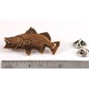 Handcrafted Copper Plated Barramundi Magnet Gift for Fishermen Home Office