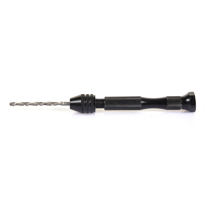 Hand Drill Set Pin Vise With Mini Twist Drill Bits