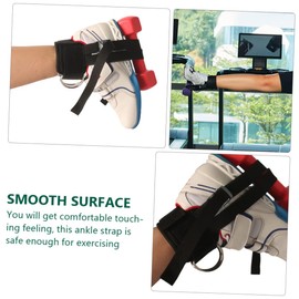 Mipcase 2Pcs Ankle Straps for Cable Machines Fitness Equipment Attachment Breathable for Leg Workouts Resistance Bands Weightlifting Support