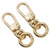 LMAPUR, Set of 2, Hook Key Chain, Metal Detachable Double