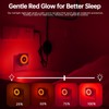 Night Light with Motion Sensor and Twilight Sensor, Red Light,