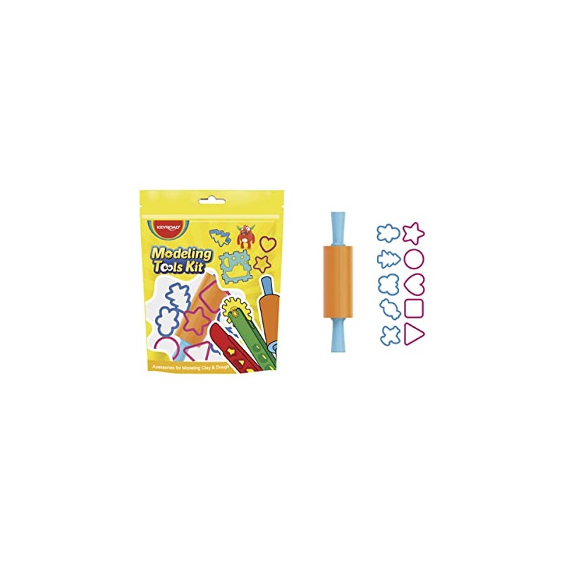 Keyroad KR972294 Modelling Clay Tool Set, Multi-Colour