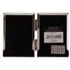 Sixtrees Cambridge 2-400-02 Silver Plated Folding Photo Frame for two