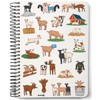 McEtt Goat Sticker Sheets - Cute Goat Animal Stickers for