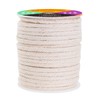 Mandala Crafts Cream Flat Drawstring Replacement, 1/8 Inch 20 Yds