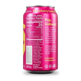 poppi Apple Cider Vinegar Flavored Drink Pack 12 Cans Low Sugar Refreshment