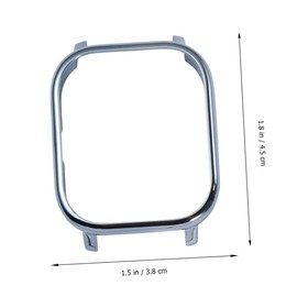 Levemolo Watch Protective Case Lightweight Pc Frame with Chic Design Screen Protector for Easy Installation Guards Against Dust and Scratches