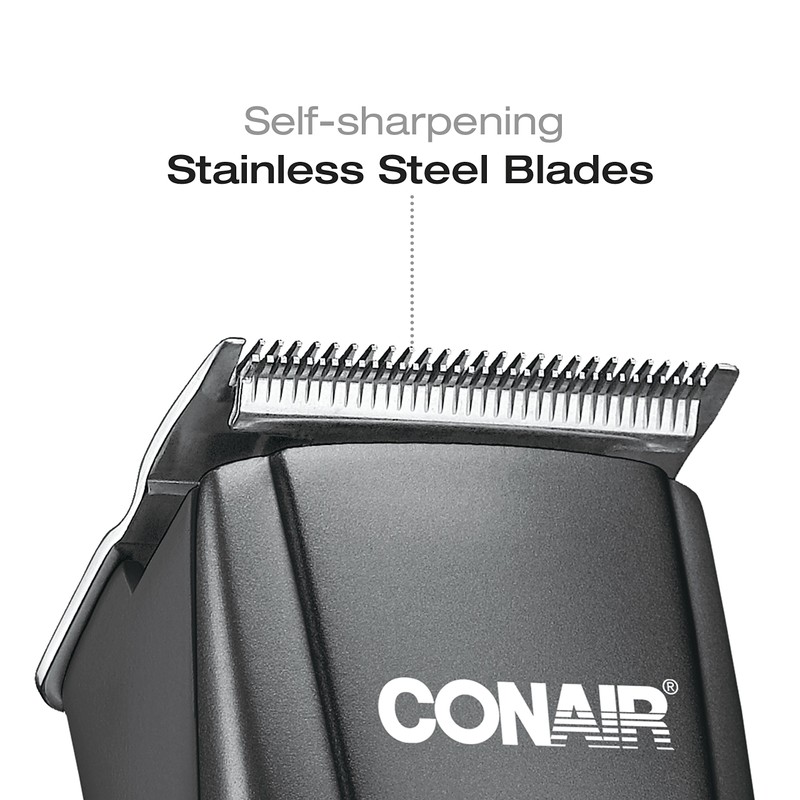 ConairMAN Simple Cut, Hair Clippers for Men, 12-piece Home Hair