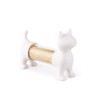 balvi Toothpick Dispenser and Salt and Pepper Shakers CAT White