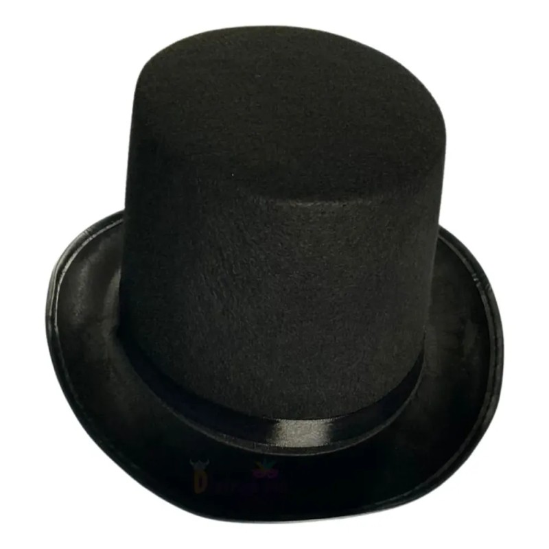 Bonete de Fieltro Negro para Adultos – Sombrero Catrín de