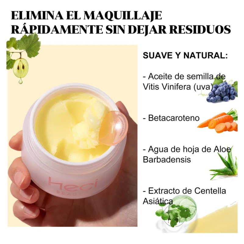 Desmaquillante Cremoso Nutritivo Y Derretible