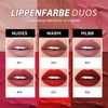 Qwesure Xixi Matte Liquid Lipstick, Waterproof, Non-Sticky, Velvet Lip Gloss,