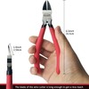 Wire Cutters, 6 inch Side Cutters, HOUSERAN Dikes Wire Cutters