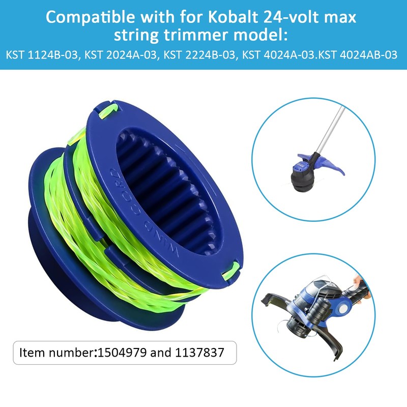 Cilivo KLS124-03 KST1124B-03 Compatible with Kobalt 24-Volt Max Weed Wacker