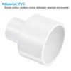 PATIKIL PVC Reducer Pipe Fitting 40mm to 20mm ID, 3