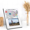 Gone For a Run Scratch Off Photo Frame | States