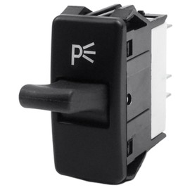 Parking Lamp Toggle Switch P27-1040-02 P27104002 Compatible with Peterbilt Kenworth Paccar 4 Pin Black Heavy Duty Truck Replacement Part